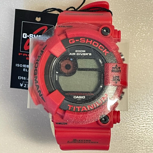 希少品 G-SHOCK フロッグマン 赤蛙 FROGMAN 2000腕時計(デジタル)