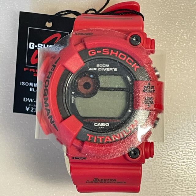 希少品 G-SHOCK フロッグマン 赤蛙 FROGMAN 2000-
