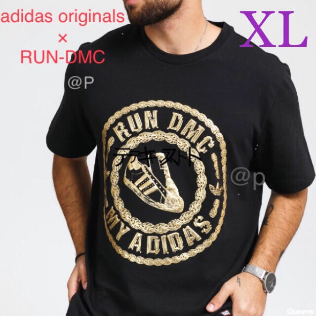 adidas(アディダス)の新品 adidas アディダス RUN-DMC コラボ Tシャツ O・XL メンズのトップス(Tシャツ/カットソー(半袖/袖なし))の商品写真