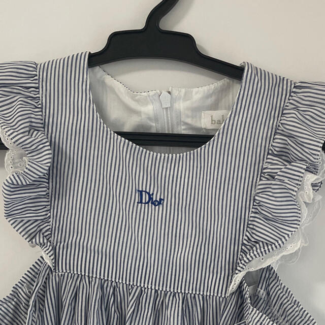 baby Dior(ベビーディオール)のベビーディオール ワンピース  90 キッズ/ベビー/マタニティのキッズ服女の子用(90cm~)(ワンピース)の商品写真