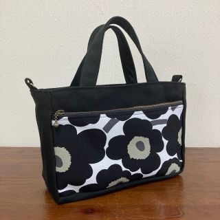 マリメッコ(marimekko)のmarimekko(ミニウニッコ)バックinバック ♡ハンドメイド♡(バッグ)