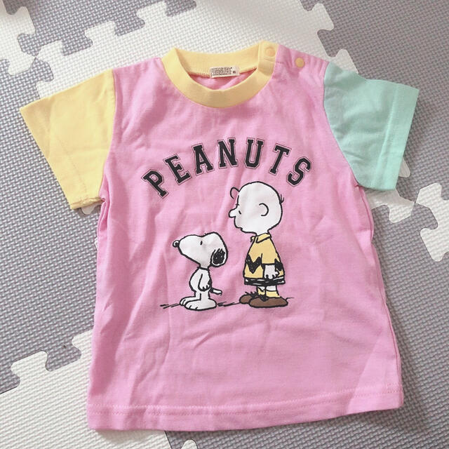 SNOOPY(スヌーピー)のSNOOPY スヌーピー Tシャツ トップス 80 キッズ/ベビー/マタニティのベビー服(~85cm)(Ｔシャツ)の商品写真