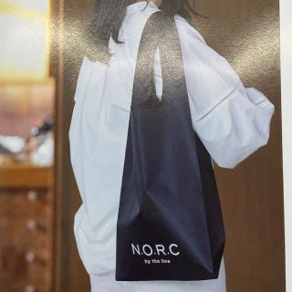 ドゥーズィエムクラス(DEUXIEME CLASSE)のエクラ 付録 N.O.R.Cノーク黒ショッパーBAGエコバッグ(エコバッグ)