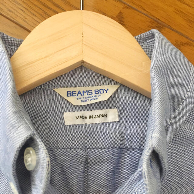 BEAMS BOY(ビームスボーイ)のかずちゃん様専用【BEAMS BOY】オックスBD シャツワンピース レディースのワンピース(ひざ丈ワンピース)の商品写真