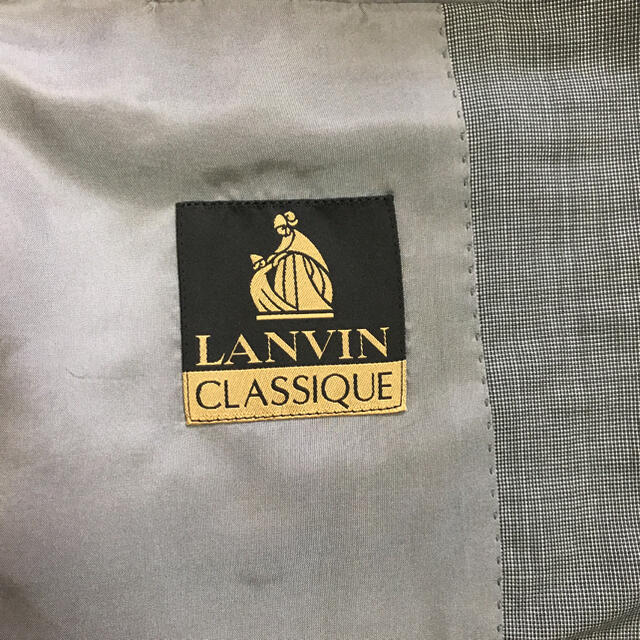 LANVIN(ランバン)のLANVINサマースーツ　グレー　A6 メンズのスーツ(セットアップ)の商品写真