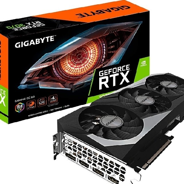 gigabyte rtx3070PCパーツ