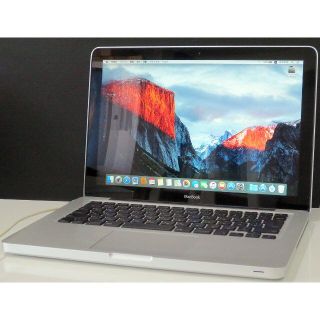 マック(Mac (Apple))のMacBook 13インチ (Aluminum, Late2008)ジャンク(ノートPC)