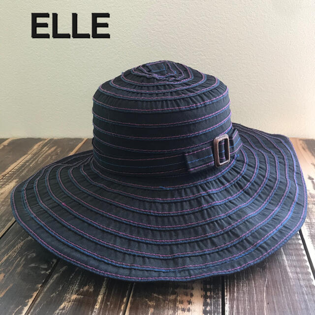ELLE(エル)のれおれお様専用　ELLE 帽子 レディースの帽子(ハット)の商品写真