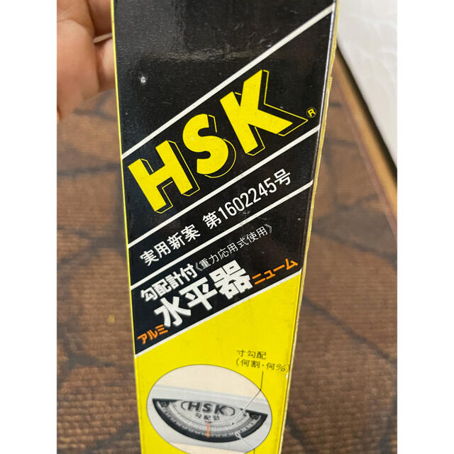 HSK. アルミ水平器ニューム  サイズ600mm スポーツ/アウトドアの自転車(工具/メンテナンス)の商品写真