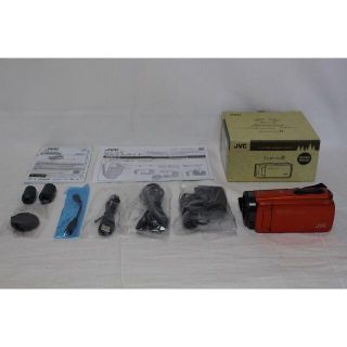 ケンウッド(KENWOOD)の★ほぼ新品★ JVCKENWOOD JVC ビデオカメラ GZ-RX680-D(ビデオカメラ)