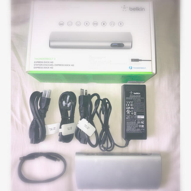 7/11まで値下げ中!美品!ベルキン belkin Thunderbolt 2