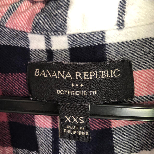 Banana Republic(バナナリパブリック)のバナナリパブリック　チェック　シャツ レディースのトップス(シャツ/ブラウス(長袖/七分))の商品写真