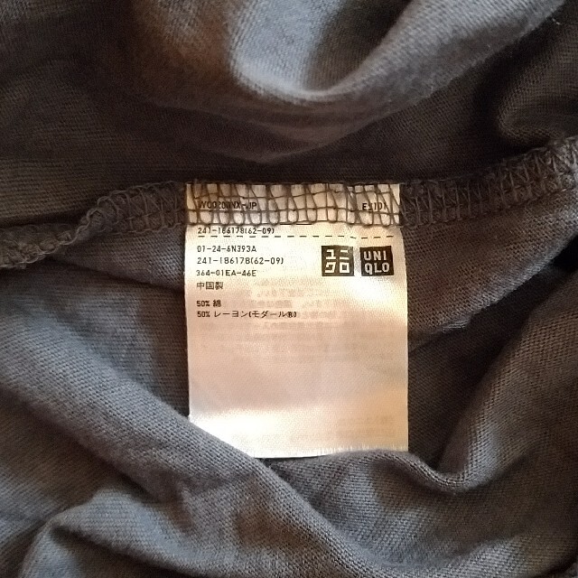 UNIQLO(ユニクロ)のノースリーブ　Sサイズ　ユニクロ レディースのトップス(Tシャツ(半袖/袖なし))の商品写真