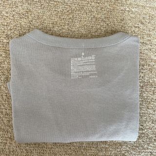 ムジルシリョウヒン(MUJI (無印良品))の無印良品無地TシャツS グレー　MUJI(Tシャツ(半袖/袖なし))