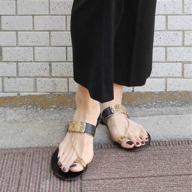 CASADEI CHAIN SANDAL ドゥーズィエムクラス サンダル-