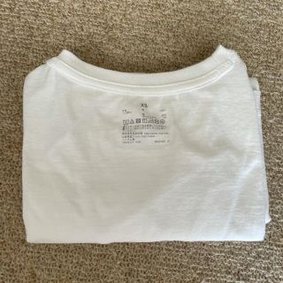 ムジルシリョウヒン(MUJI (無印良品))の無印良品 無地TシャツXS 白　MUJI(Tシャツ(半袖/袖なし))