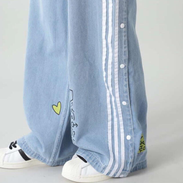 adidas x FIORUCCI DENIM TRACKPANTS