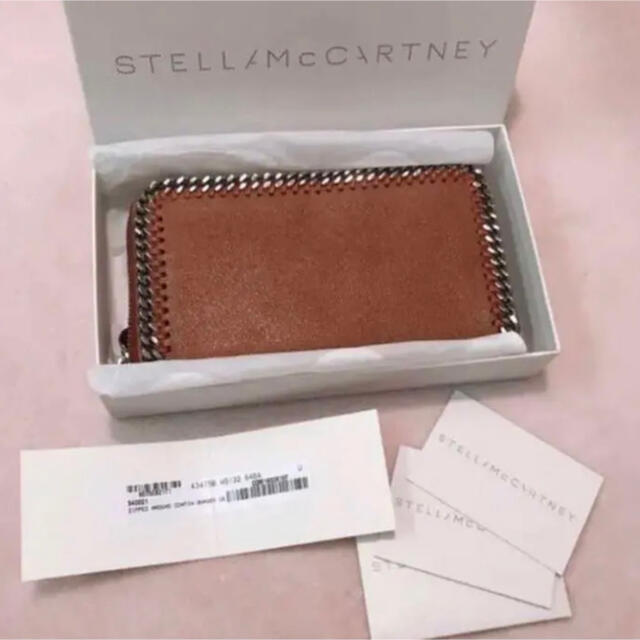 イタリア★11/10最終★Stella McCartney ファラベラ 長財布 ブラウン