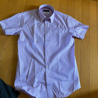 アオヤマ(青山)の半袖ワイシャツ　スーパーイージーアイロン　M(シャツ)