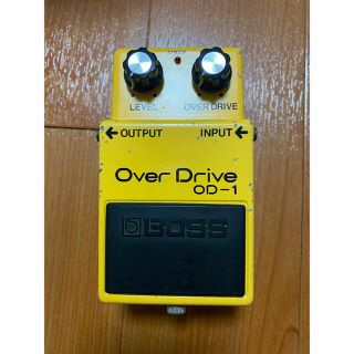 ボス(BOSS)のBOSS od-1 overdrive 銀ネジ(エフェクター)