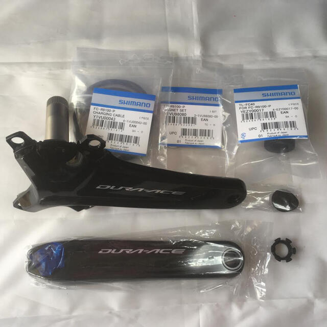 新品 シマノ Dura-Ace FC-R9100-P パワーメーター 175mm - パーツ