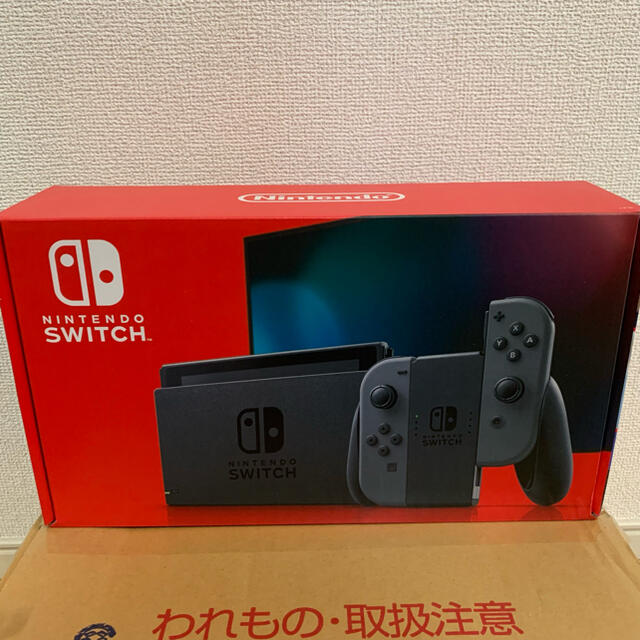 ゲームソフト/ゲーム機本体新品 任天堂 任天堂スイッチ スイッチ グレー