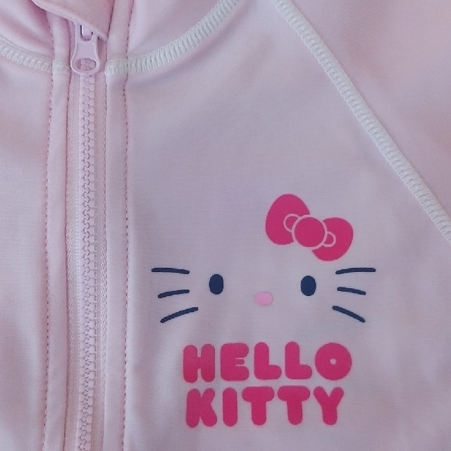 HELLO KITTY ラッシュガード 95㎝ キッズ/ベビー/マタニティのキッズ服女の子用(90cm~)(水着)の商品写真