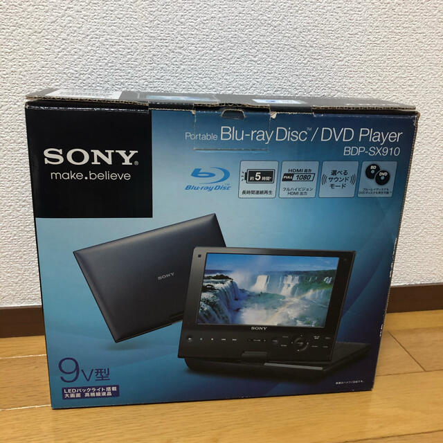 SONY ブルーレイ　プレイヤー　BDP-SX910