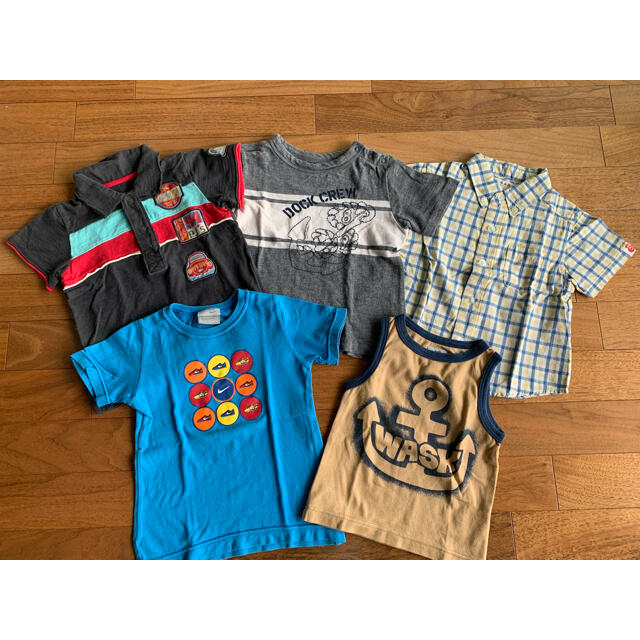 babyGAP(ベビーギャップ)の男の子90サイズ gapなど 夏物トップスおまとめ ブランド キッズ/ベビー/マタニティのキッズ服男の子用(90cm~)(Tシャツ/カットソー)の商品写真