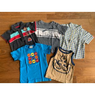 ベビーギャップ(babyGAP)の男の子90サイズ gapなど 夏物トップスおまとめ ブランド(Tシャツ/カットソー)