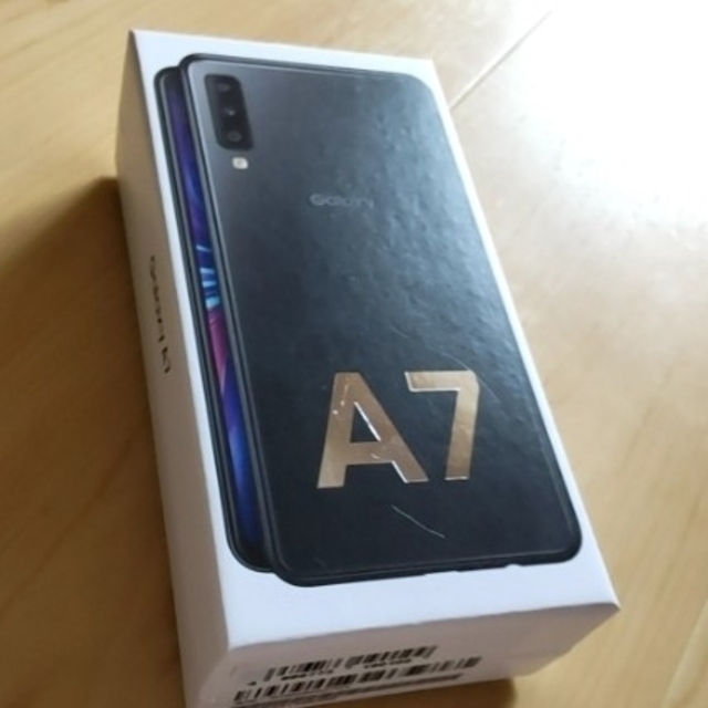 未使用未開封  galaxy A7 本体  SM-A750Cスマートフォン/携帯電話