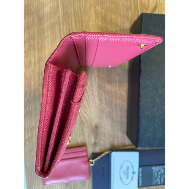 ★大幅値下げ!【正規品】PRADA プラダ 箱付き サフィアーノリボン長財布