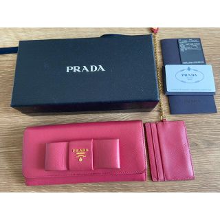 PRADA - ☆大幅値下げ！【正規品】PRADA プラダ 箱付き サフィアーノ