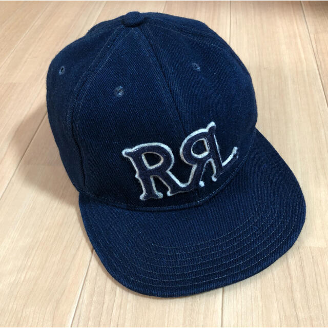 RRL キャップ ロゴ NAVY 未使用品