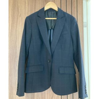 スーツカンパニー(THE SUIT COMPANY)のスーツセレクト　紺色　チェック　スーツ　ジャケット　パンツ　セット(スーツ)