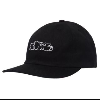 シュプリーム(Supreme)のLQQK STUDIO SNEEZE LOGO HAT BLACK 新品(キャップ)