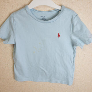 ラルフローレン(Ralph Lauren)のラルフローレン （Ralph Lauren）ブルーTシャツ　24マンス　90cm(Tシャツ/カットソー)