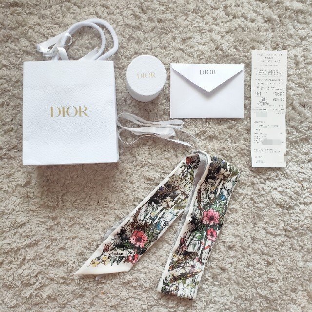 高級ブランド タグ付き新品未使用☆Dior スカーフ ミッツァ Christian