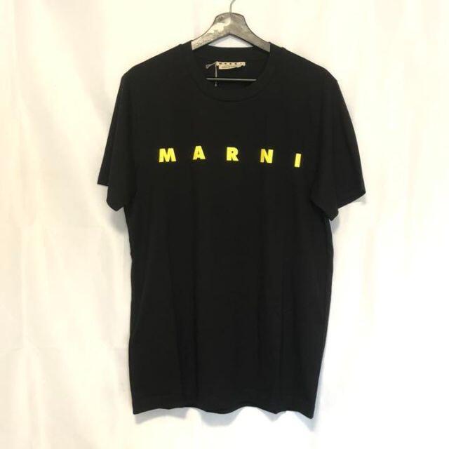 MARNI マルニ ロゴ 半袖Tシャツ クルーネック 48サイズトップス