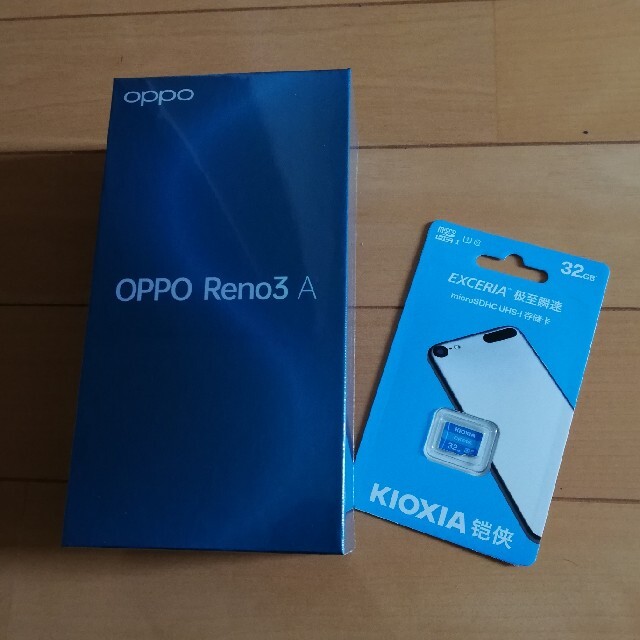 ホワイト▶サイズ【 新品】OPPO Reno3 A ホワイト おまけ付き