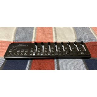 コルグ(KORG)のKORG nanoKONTROL2 BK 美品です。（中古）●PADセット品(MIDIコントローラー)