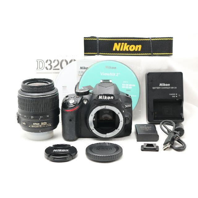 1905ショット!! Nikon D3200 レンズセット　　0345