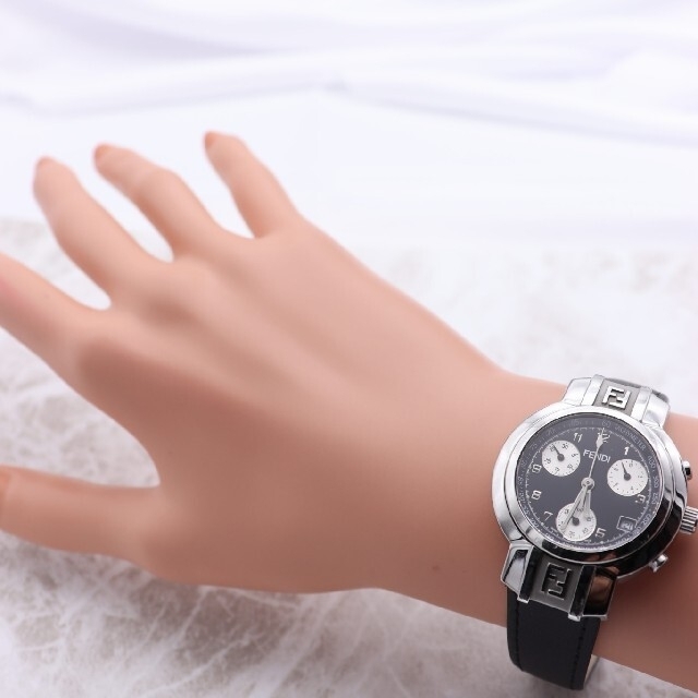 FENDI(フェンディ)の2本セット【新品電池】FENDI 4500L/CELINE クロノグラフ レディースのファッション小物(腕時計)の商品写真