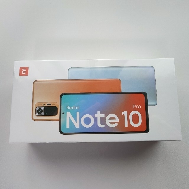 新品未使用 Xiaomi Redmi Note 10 Pro オニキスグレーOnyxGray