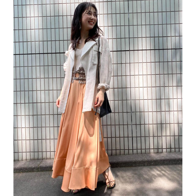 Ameri VINTAGE(アメリヴィンテージ)の【最終値下げ】MEDI LADY FLARE SKIRT レディースのスカート(ロングスカート)の商品写真