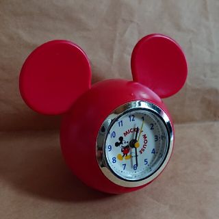 ディズニー(Disney)の【新品】ミッキー 置時計(置時計)