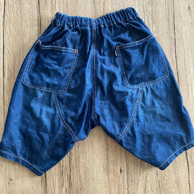 F.O.KIDS(エフオーキッズ)のFO KIDS サルエルデニムショートパンツ5分丈 キッズ/ベビー/マタニティのキッズ服男の子用(90cm~)(パンツ/スパッツ)の商品写真