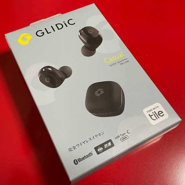 未使用 GLIDiC Sound Air TW-5100 スマホ/家電/カメラのオーディオ機器(ヘッドフォン/イヤフォン)の商品写真