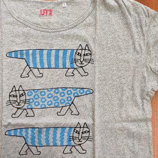 ユニクロ(UNIQLO)のXLサイズ UNIQLO ユニクロ UT リサラーソン プリント Tシャツ 古着(Tシャツ(半袖/袖なし))