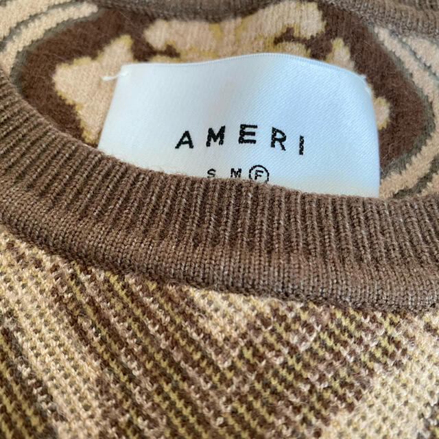 Ameri VINTAGE(アメリヴィンテージ)のameri 柄　タンクトップ レディースのトップス(タンクトップ)の商品写真